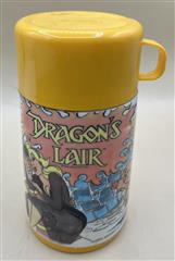 VINTAGE 1983 DRAGON'S LAIR METAL LUNCHBOX WITH THERMOS